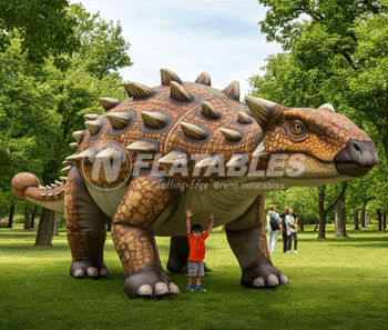 Inflatable Ankylosaurus Dinosaur