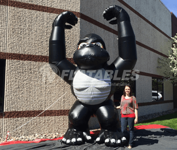 Gorilla Inflatable Mascot