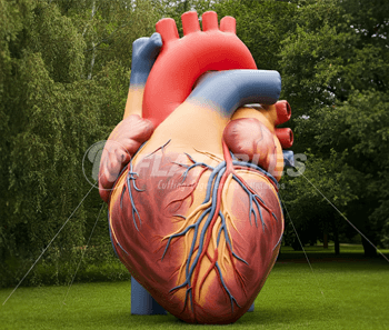 Inflatable Heart Display