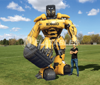 Inflatable Kobelco Beast