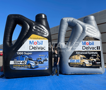 Inflatable Mobil Devlac Bottle Replica