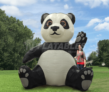 Inflatable Panda Mascot