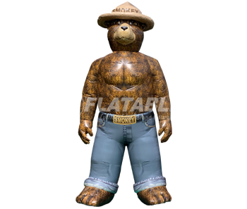 Inflatable Smokey Bear Character