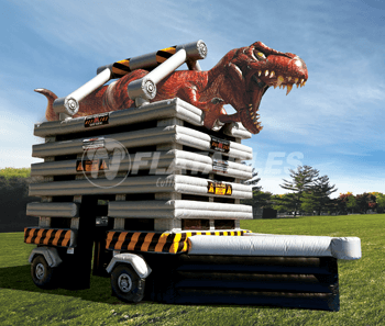 Inflatable T-Rex Trailer