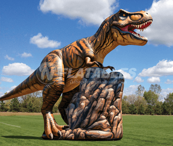 Inflatable T-Rex Display