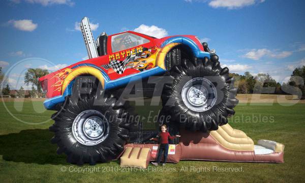 blow up monster truck