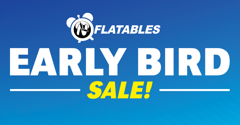 Early Bird Sale: Discount Prices on Commercial Inflatables for Sale